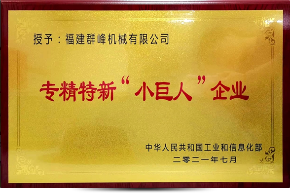 国家级专精特新‘小巨人’